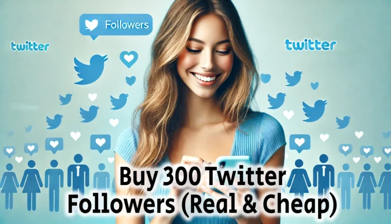 Buy 300 Twitter Followers Real Cheap