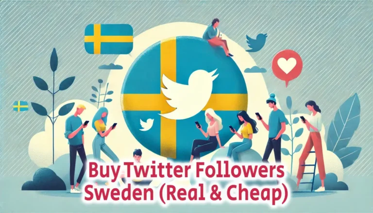 Buy Twitter Followers Sweden Real Cheap