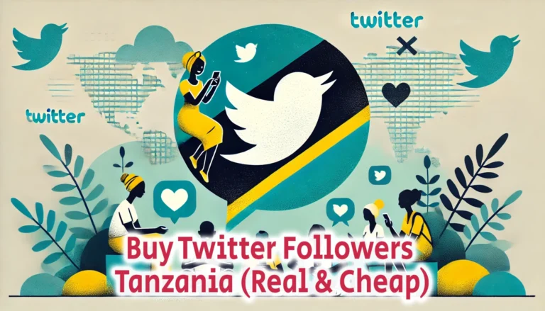Buy Twitter Followers Tanzania Real Cheap