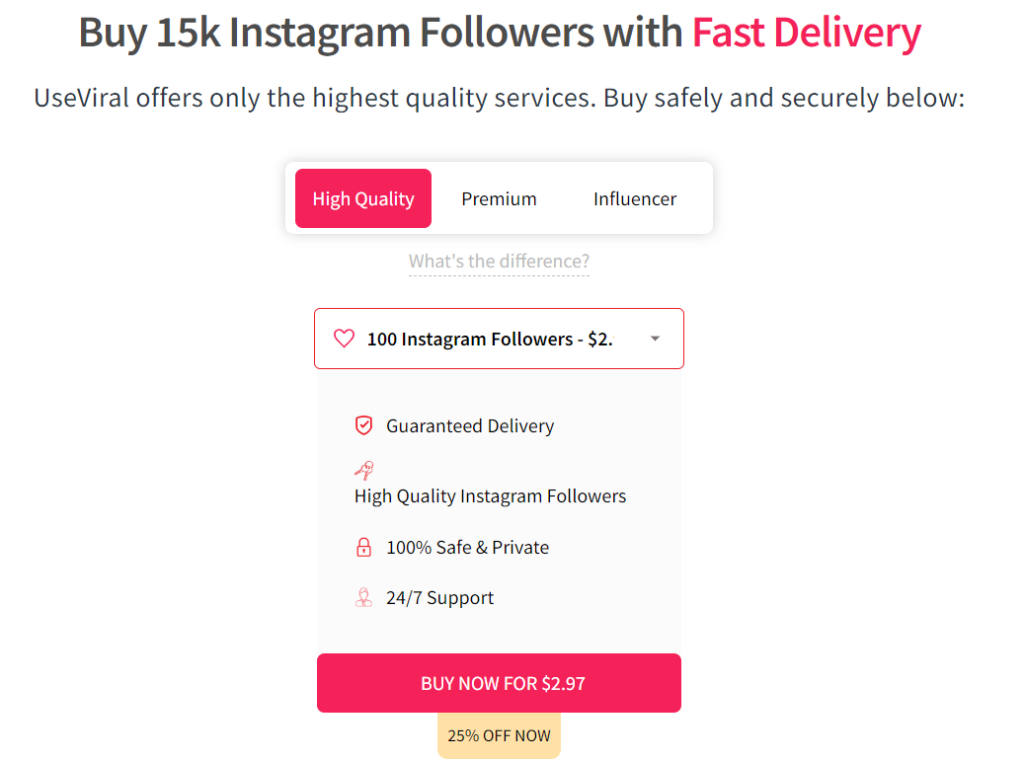 useviral buy 15k instagram followers