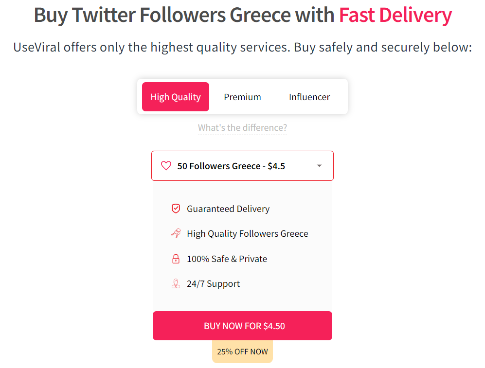 useviral buy twitter followers greece