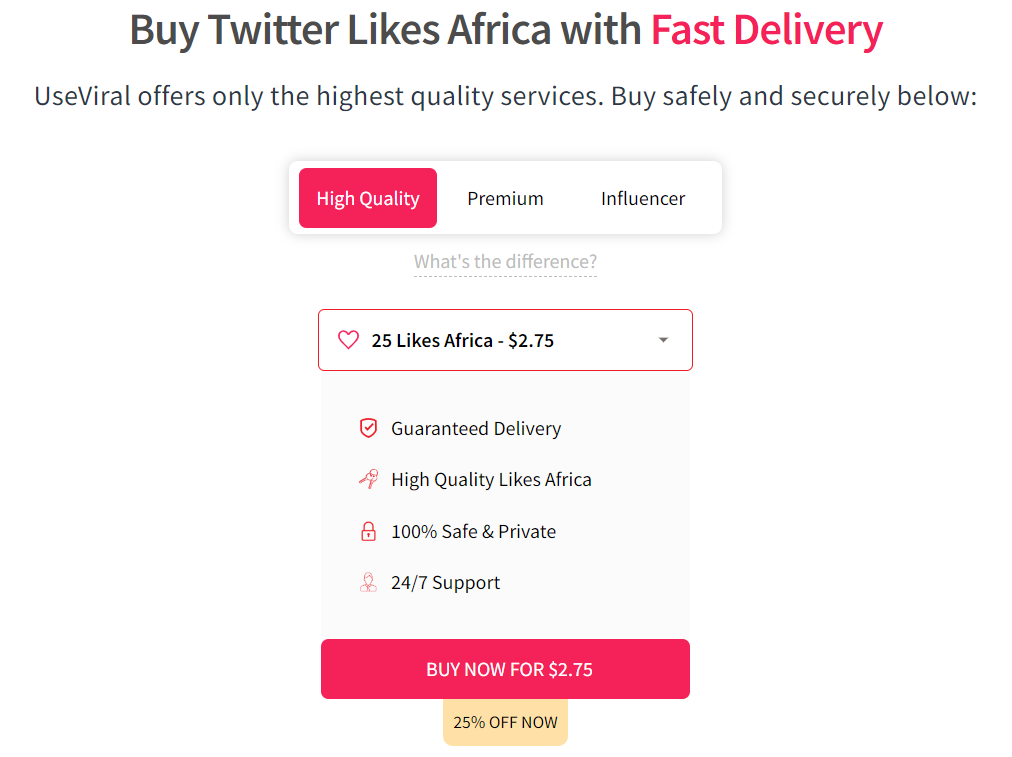 useviral buy twitter likes africa