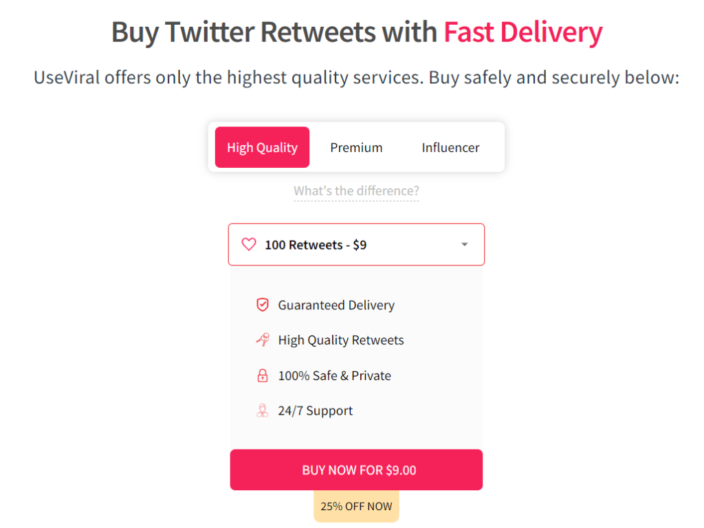 useviral buy twitter retweets