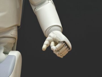 white robot