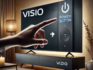 Vizio Power Button Location