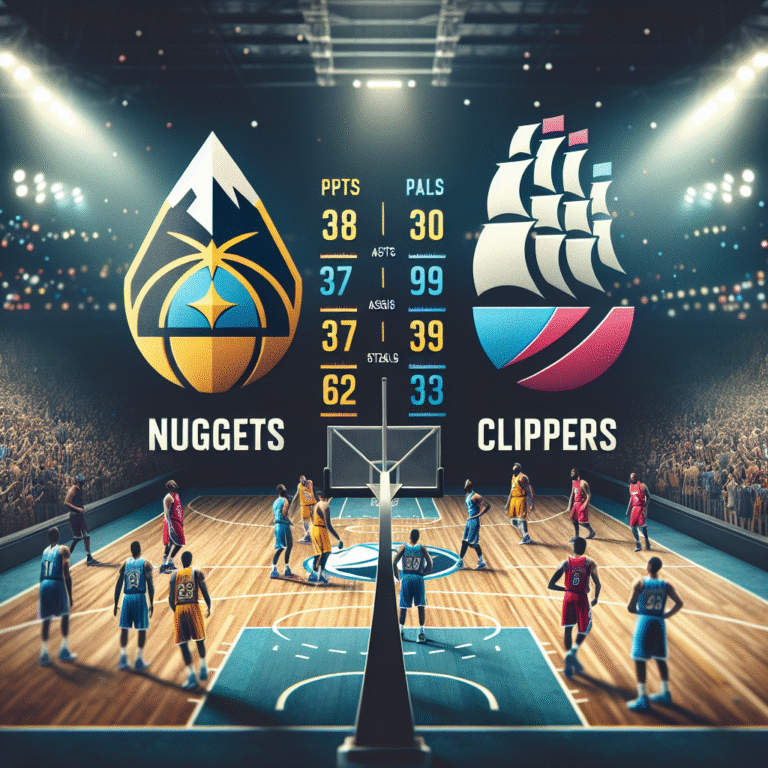Denver Nuggets vs Clippers match player stats