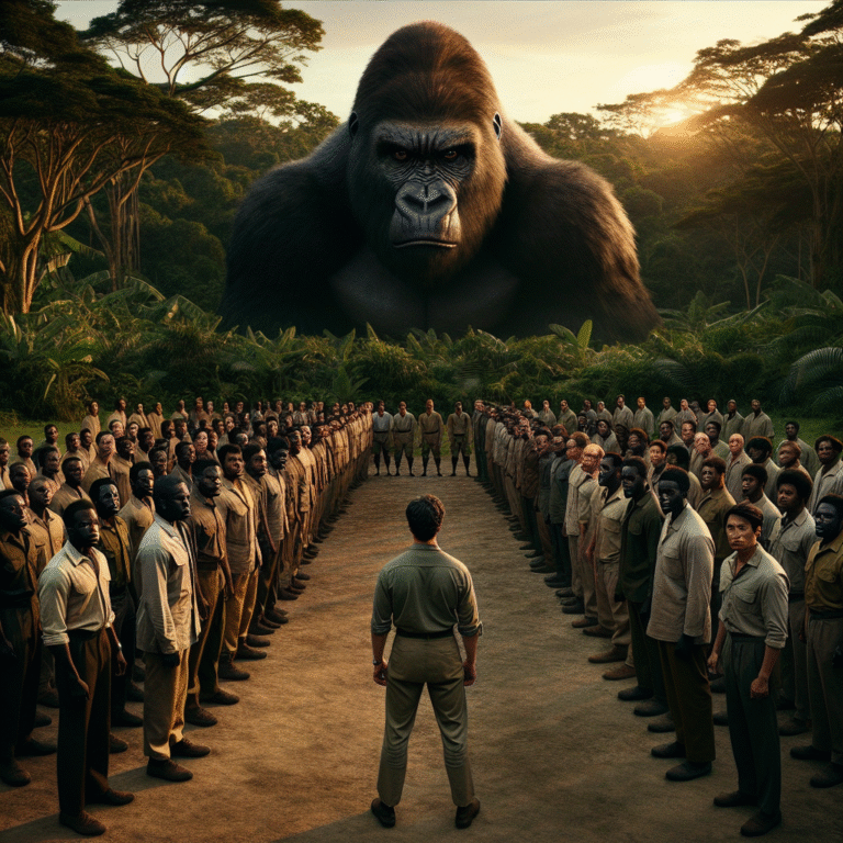 100 men vs gorilla