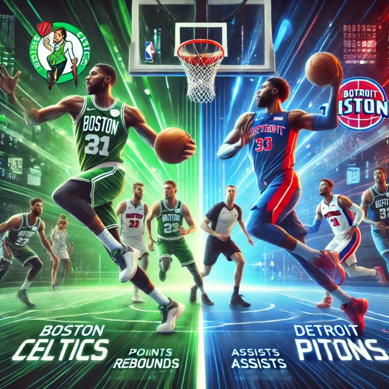 Boston Celtics vs Detroit Pistons Match Player Stats