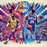 Lakers vs 76ers Match Player Stats