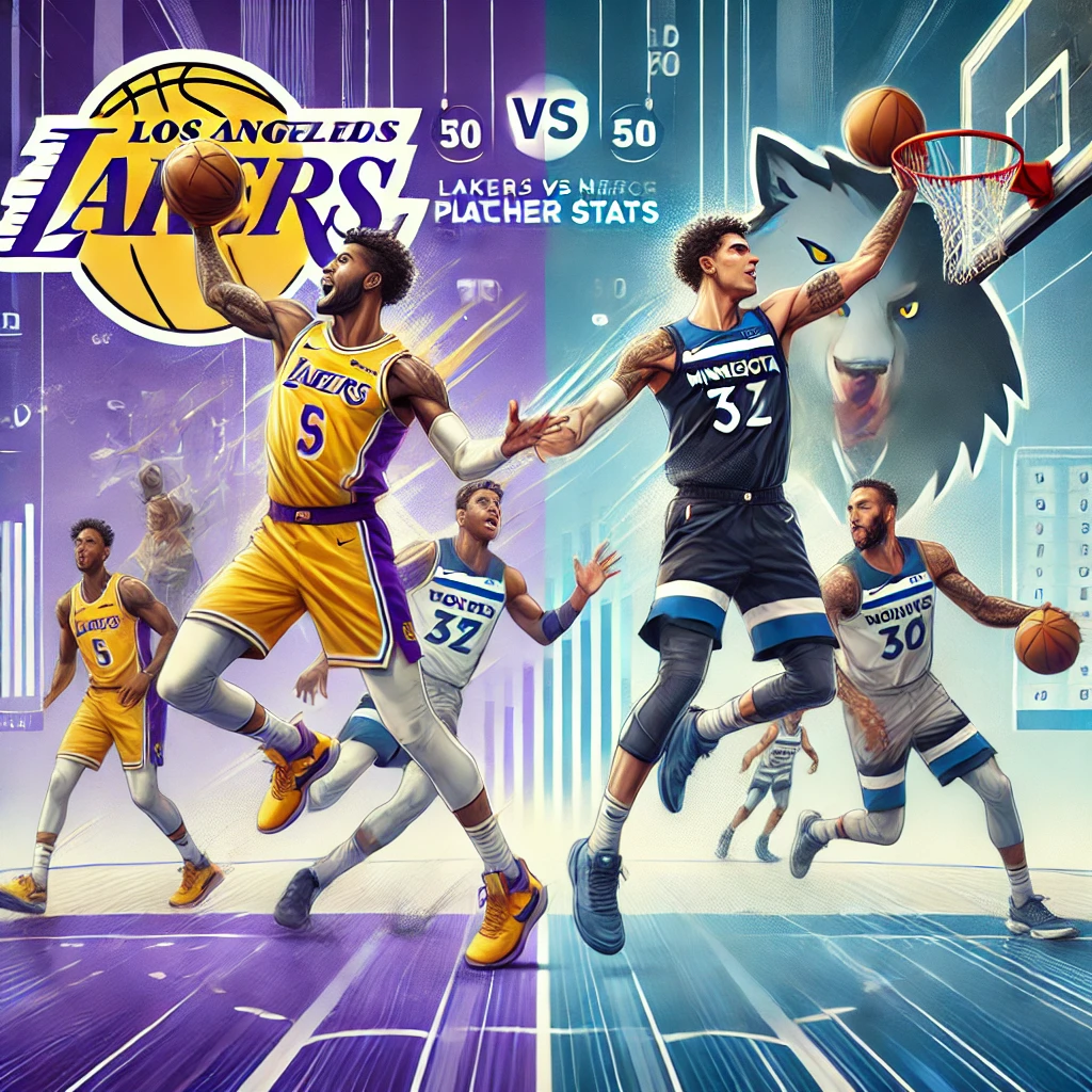 Lakers vs Timberwolves Match Player Stats