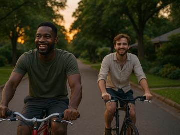 Cycling a healthier habit to cope instead of taking alcohol