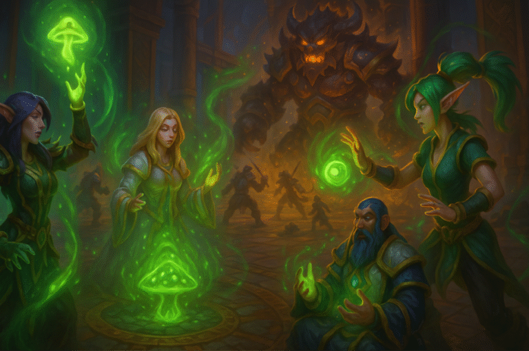 Healers Pandaria Classic
