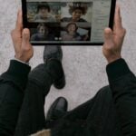 person holding black tablet Surface