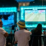 people in a concert during night time