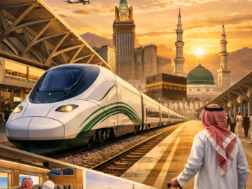 Harmain Railway in Saudi Arabia