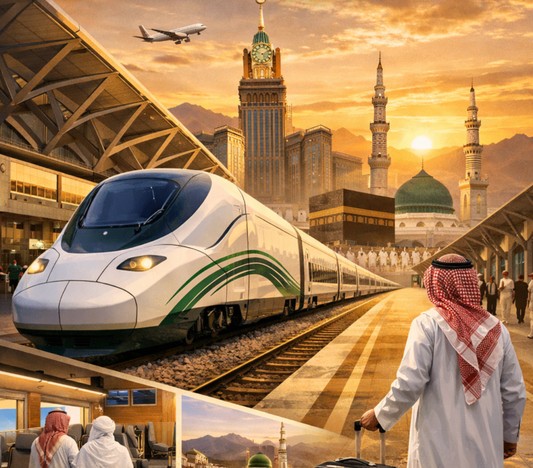 Harmain Railway in Saudi Arabia