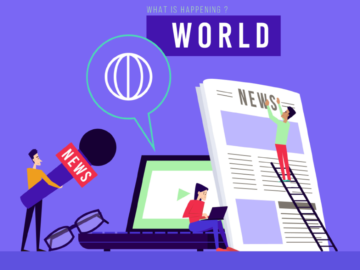 Online Media Illustration