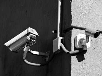 white and black electric meter