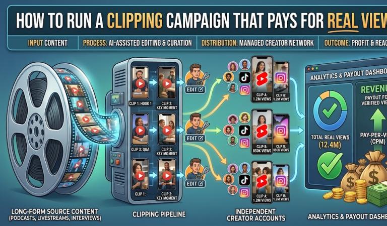 How to Run a Clipping Campaign That Pays for Real Views